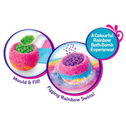 Shimmer 'n Sparkle Rainbow Popping Bath Bombs - Ages 6+