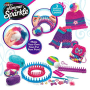 Cra-Z-Art Shimmer 'n Sparkle 3 In 1 Ultimate Knitting Station