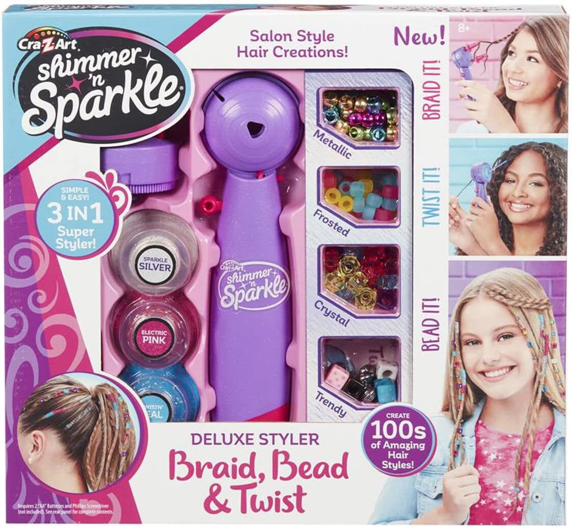 Shimmer n Sparkle Deluxe Styler Braid Bead & Twist