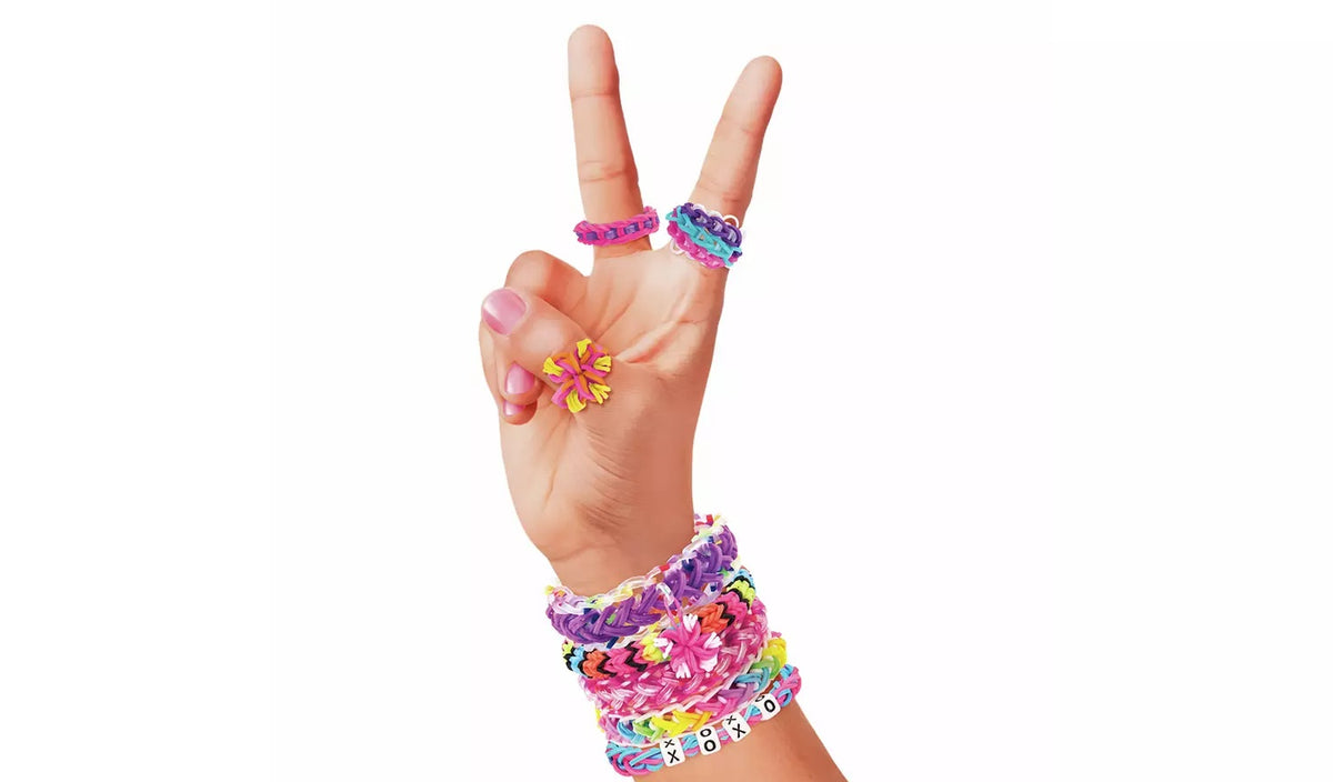 Cra-Z-Art Shimmer n Sparkle Loom Bracelet Kit - Beads and Hooks