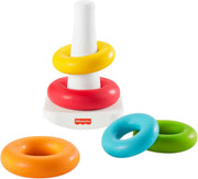 Fisher-Price Eco Rock-a-Stack - Plant-Based Stacking Rings Toy