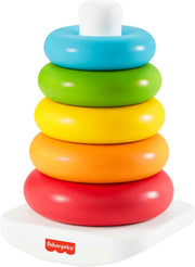 Fisher-Price Eco Rock-a-Stack - Plant-Based Stacking Rings Toy