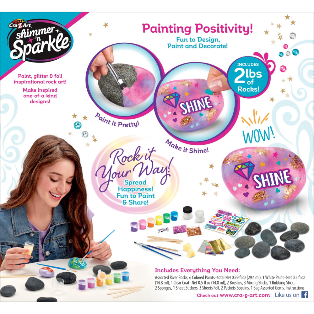 Shimmer 'n Sparkle Inspirational Rock Art