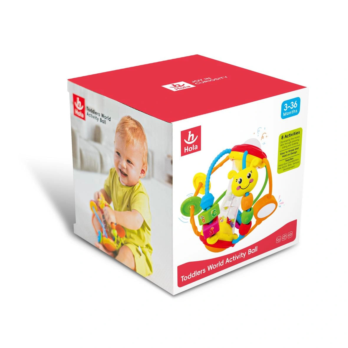 Hola Toddlers World Activity Ball