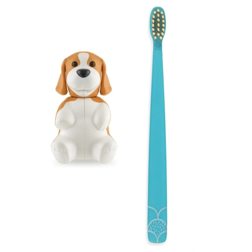 Flipper Toothbrush Cover & Toothbrush Beagle