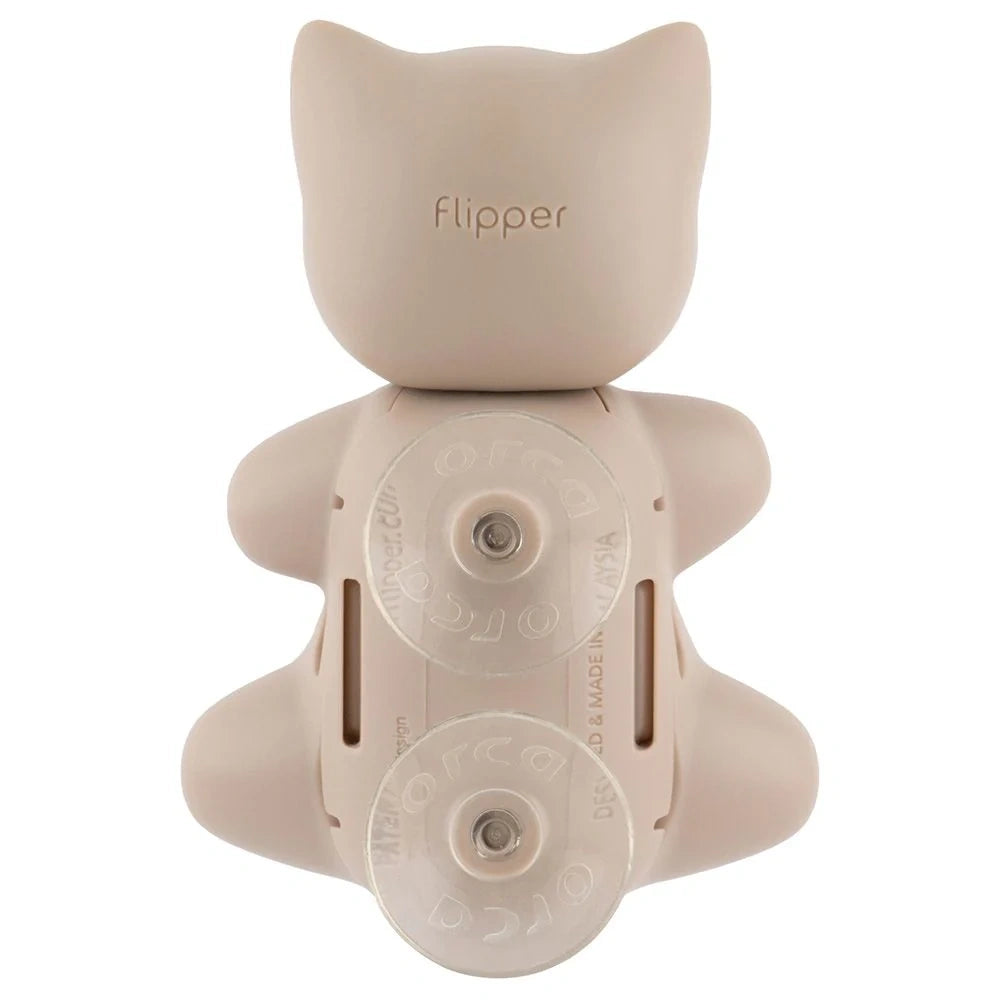 Flipper Toothbrush Cover & Toothbrush Cat