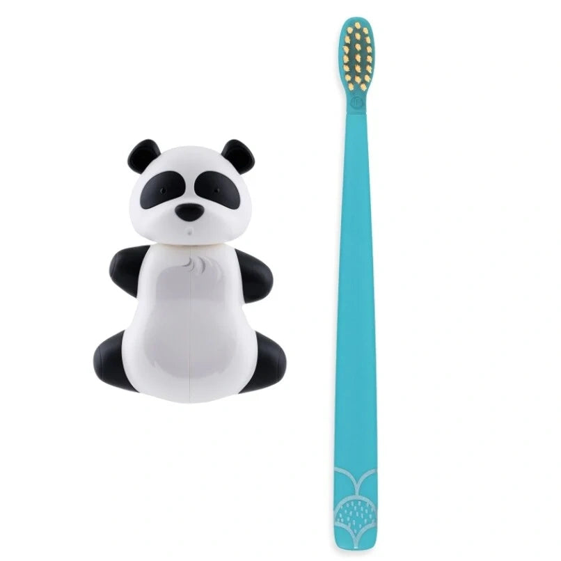 Flipper Toothbrush Cover & Toothbrush Panda