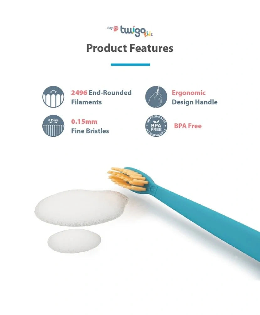 Flipper Toothbrush Cover & Toothbrush Combo Pack