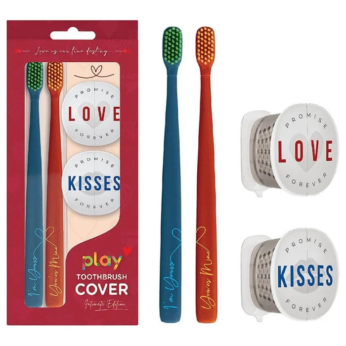 Flipper Testimony Toothbrush & Cover Combo - Portable Kids Dental Set
