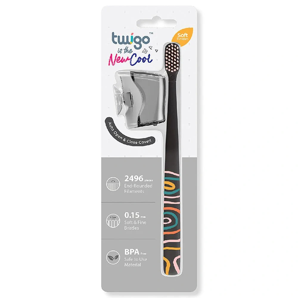 Flipper Toothbrush Cover & Toothbrush Combo Pack