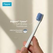 Flipper Mono Oral Care Kit Garage Navy - Kids Toothbrush Set