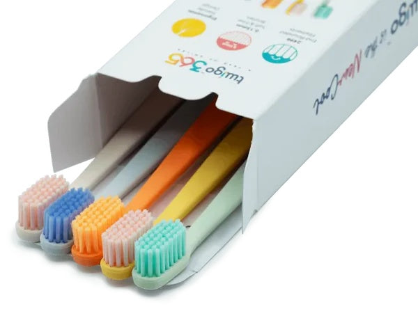 Flipper Twigo 365 Toothbrush 4 Seasons 5-Pack - Kids Dental Set