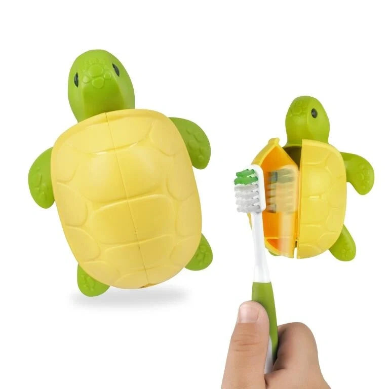 Flipper Toothbrush Cover - Fun Animal Turtle