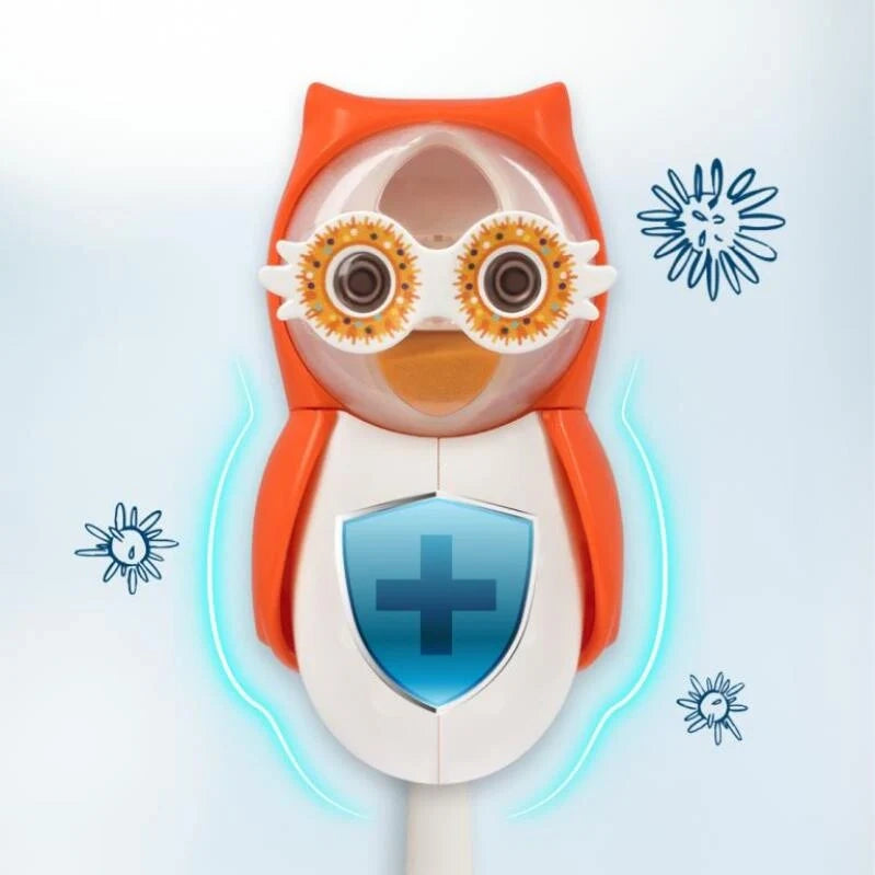 Flipper Toothbrush Cover - Owl