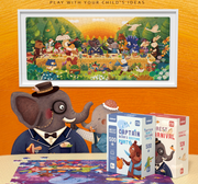 Mideer Artist Puzzle: My Treehouse Neighbours (500 Pieces)