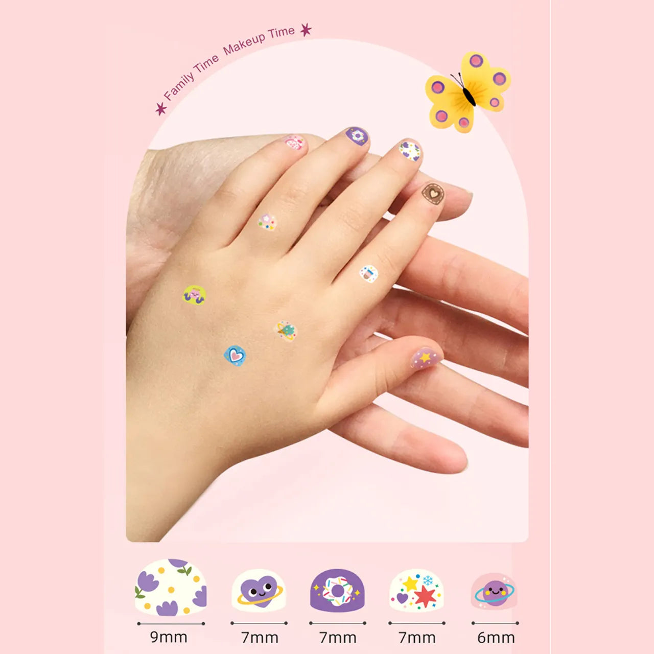 Mideer Magic Mirror Theme Nail Stickers