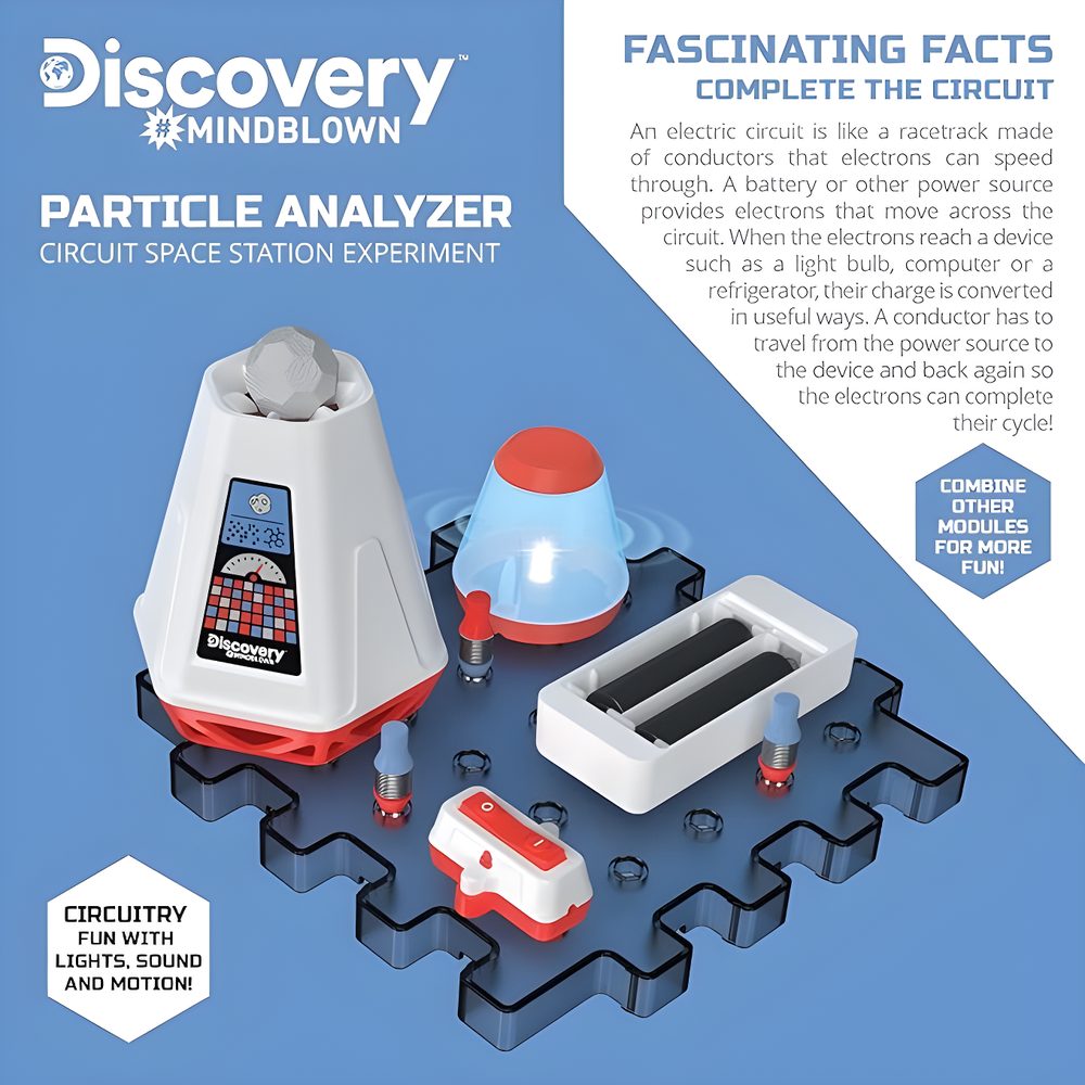 Discovery Mindblown Particle Analyzer Space Station Set