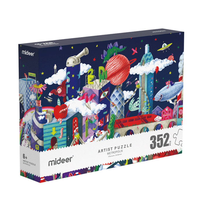 Mideer Artist Puzzle: Metropolis (352 Pieces)