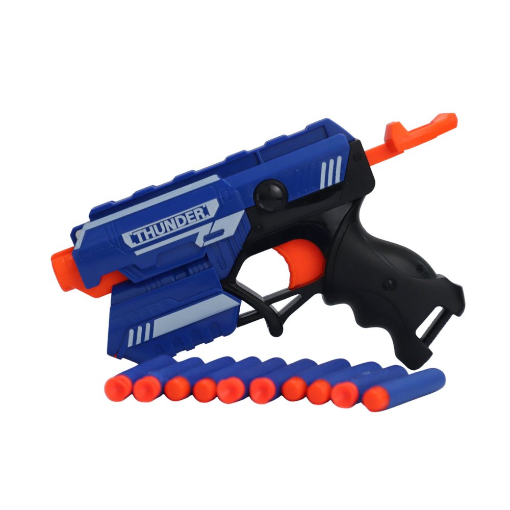 Blaze Storm Soft Bullet Gun With 40 Bullets And 30 Shells