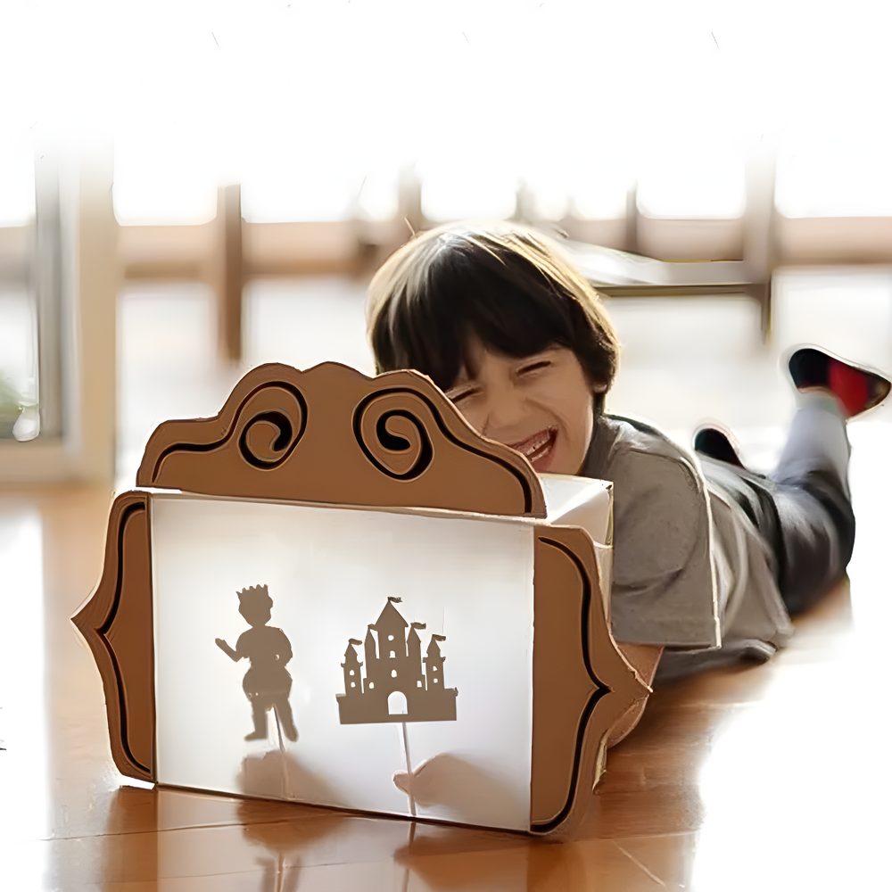 Mideer Shadow Puppets Dinosaur Storytelling