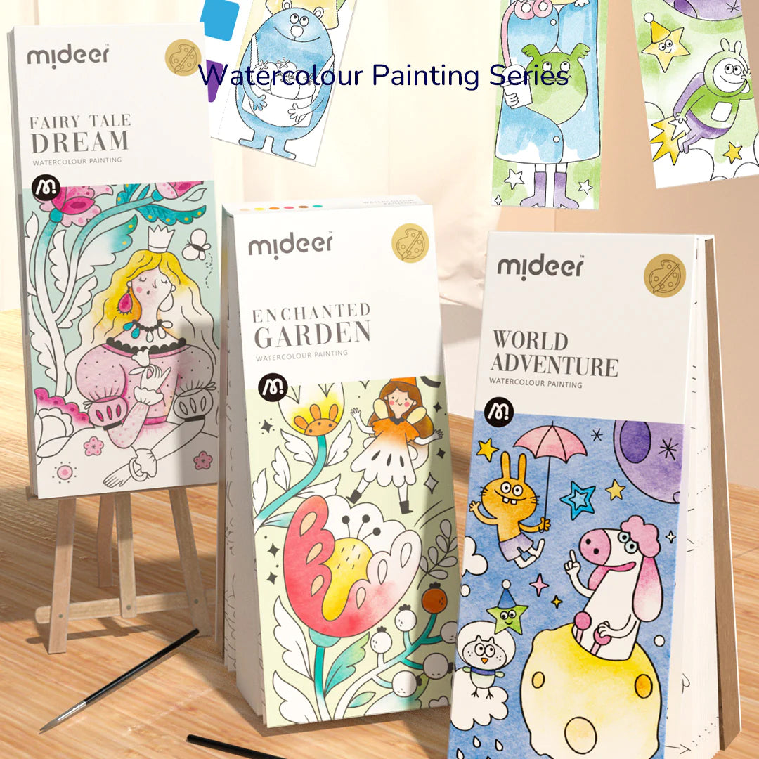 Mideer Watercolor Painting World Adventure Age 5+