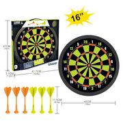 Aojie Sport 16" Target Set with 6 Darts