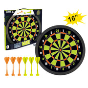 Aojie Sport 16" Target Set with 6 Darts