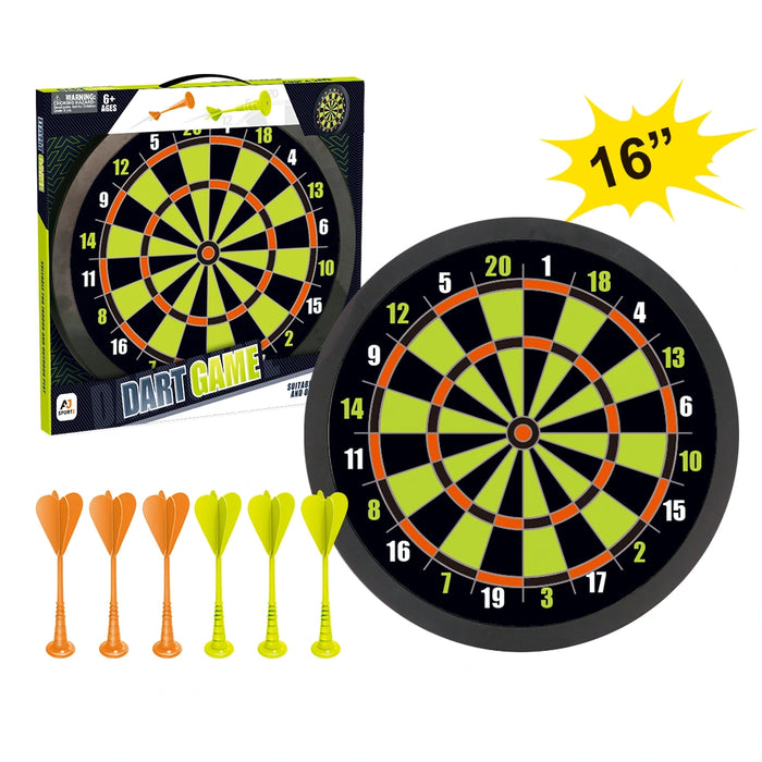 Aojie Sport 16" Target Set with 6 Darts