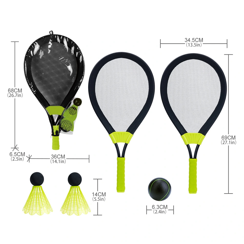Aojie Sport Jumbo Racket Set - Ages 6+