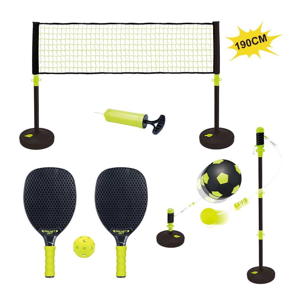 Aojie Sport 2 In 1 Combo Set (Pickle Ball & Swing Ball)