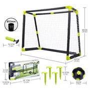 Aojie Sport Soccer Goal Set With Two Goals And Ball
