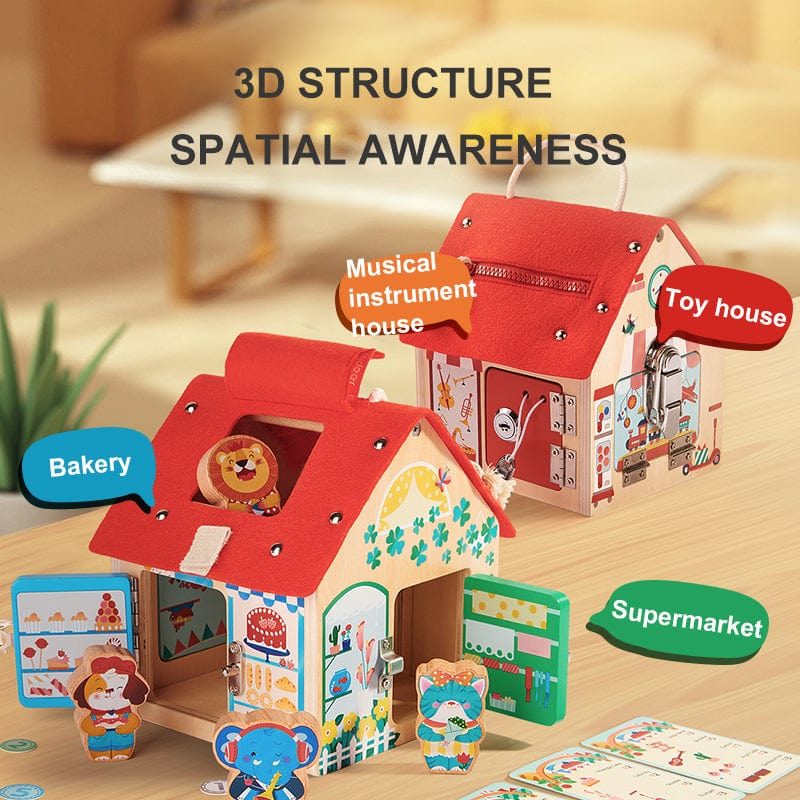Mideer Lock Cabin Educational Toy Shopping & Math Game