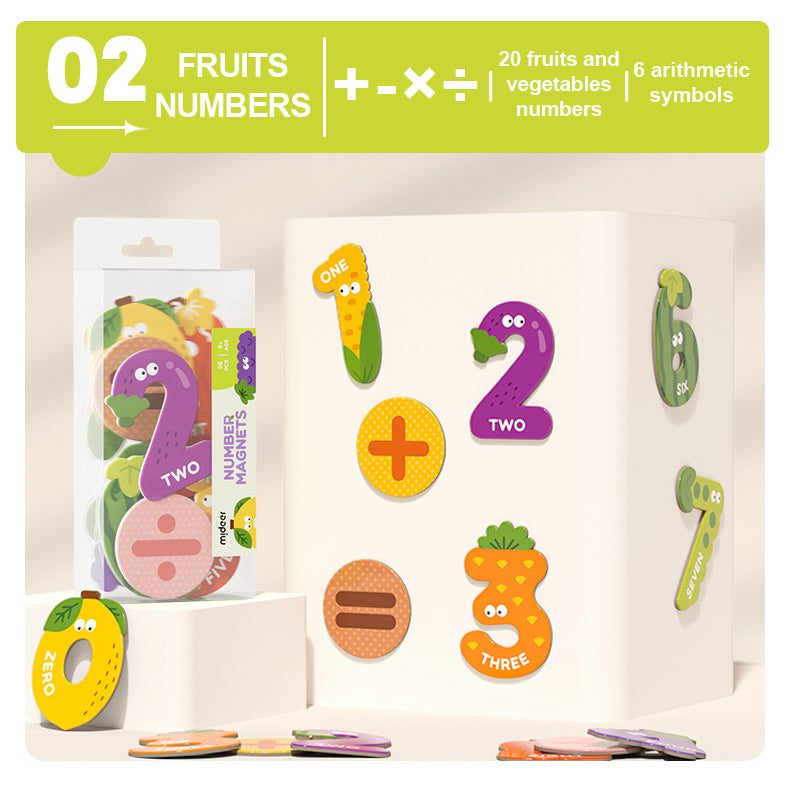 Mideer Number Magnets Age 3+