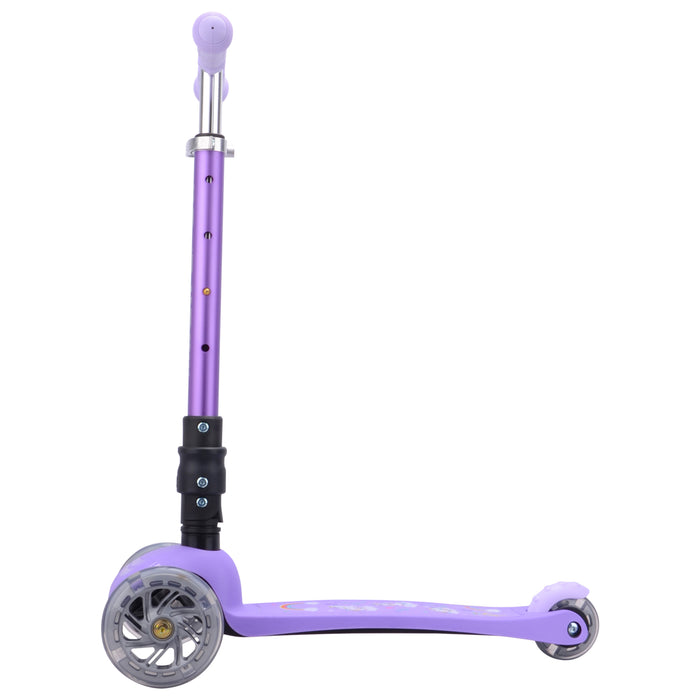 Bold Cube Three Wheel Scooter - Unicorn Purple
