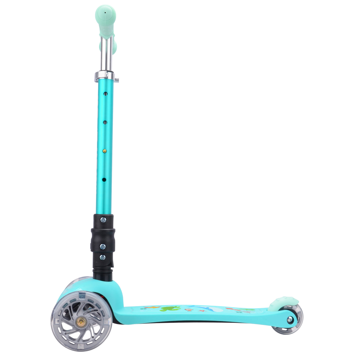 Bold Cube Three Wheel Scooter Teeny Ocean Aqua