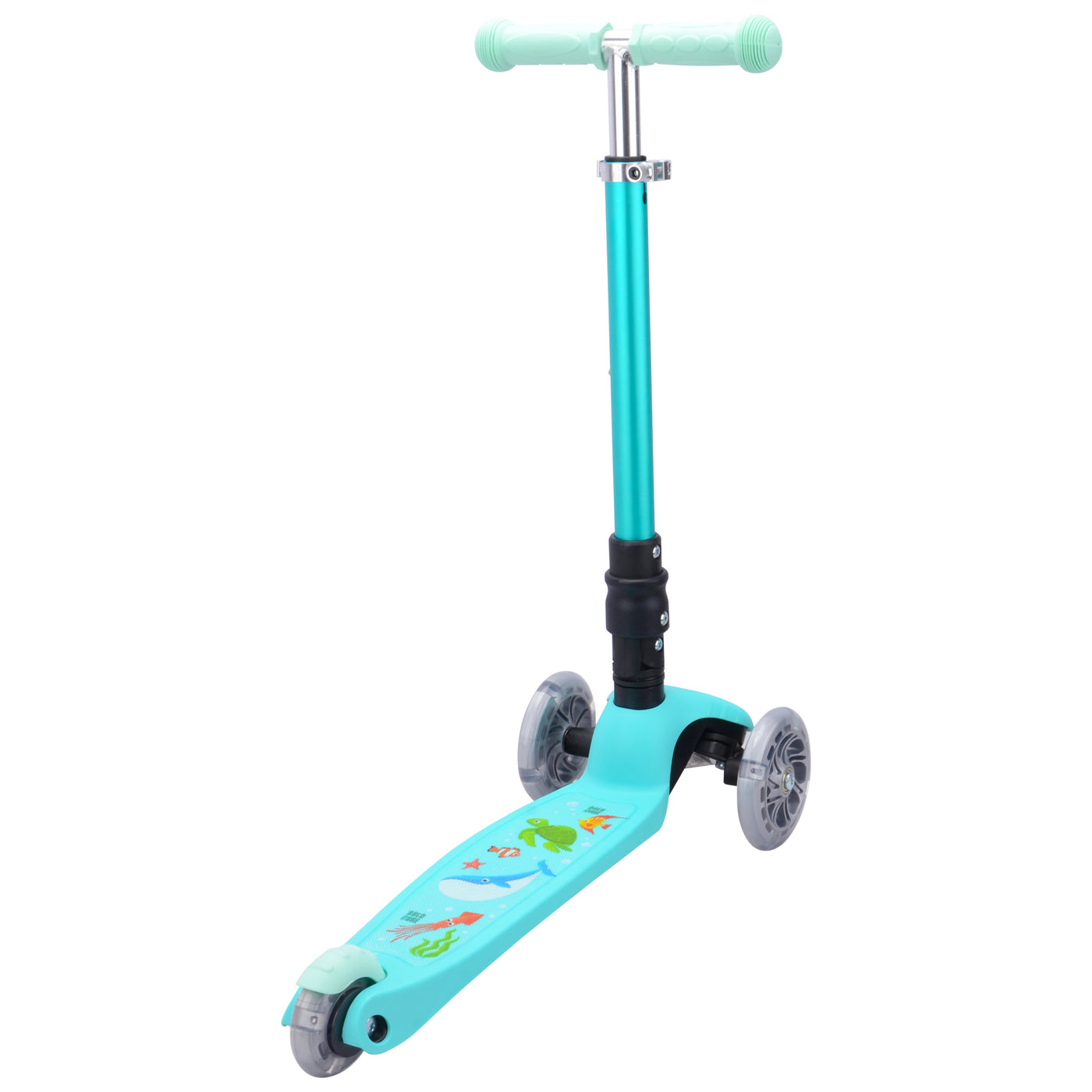 Bold Cube Three Wheel Scooter Teeny Ocean Aqua