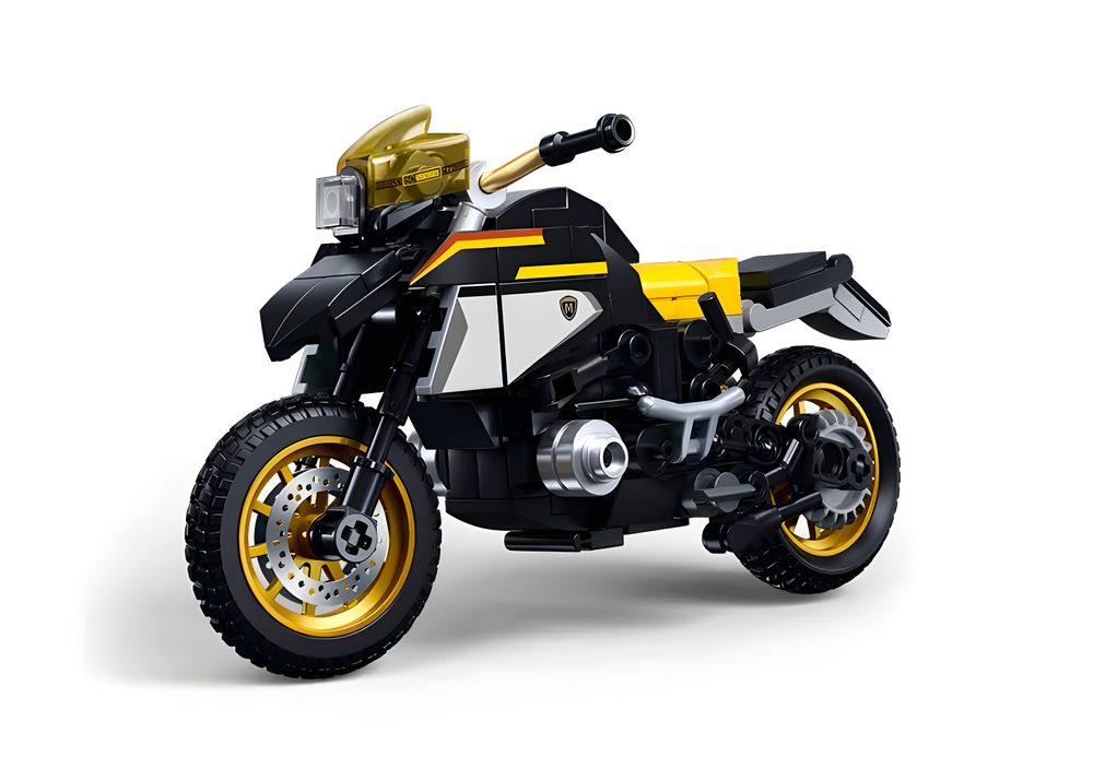 Sluban R1250 MS Motorcycle 1/12 Building Model
