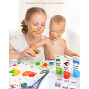 Mideer Finger Paint Paper - 15 Sheets - Age 3+
