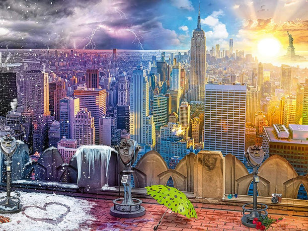 Winter In New York 1500 Piece Puzzle