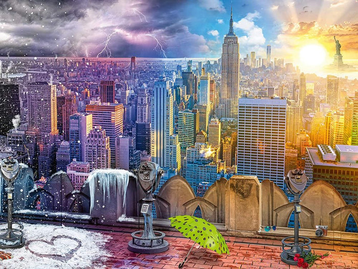 Winter In New York 1500 Piece Puzzle