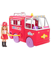 Chelsea Fire Engine Playset with Doll, Puppy & Accessories