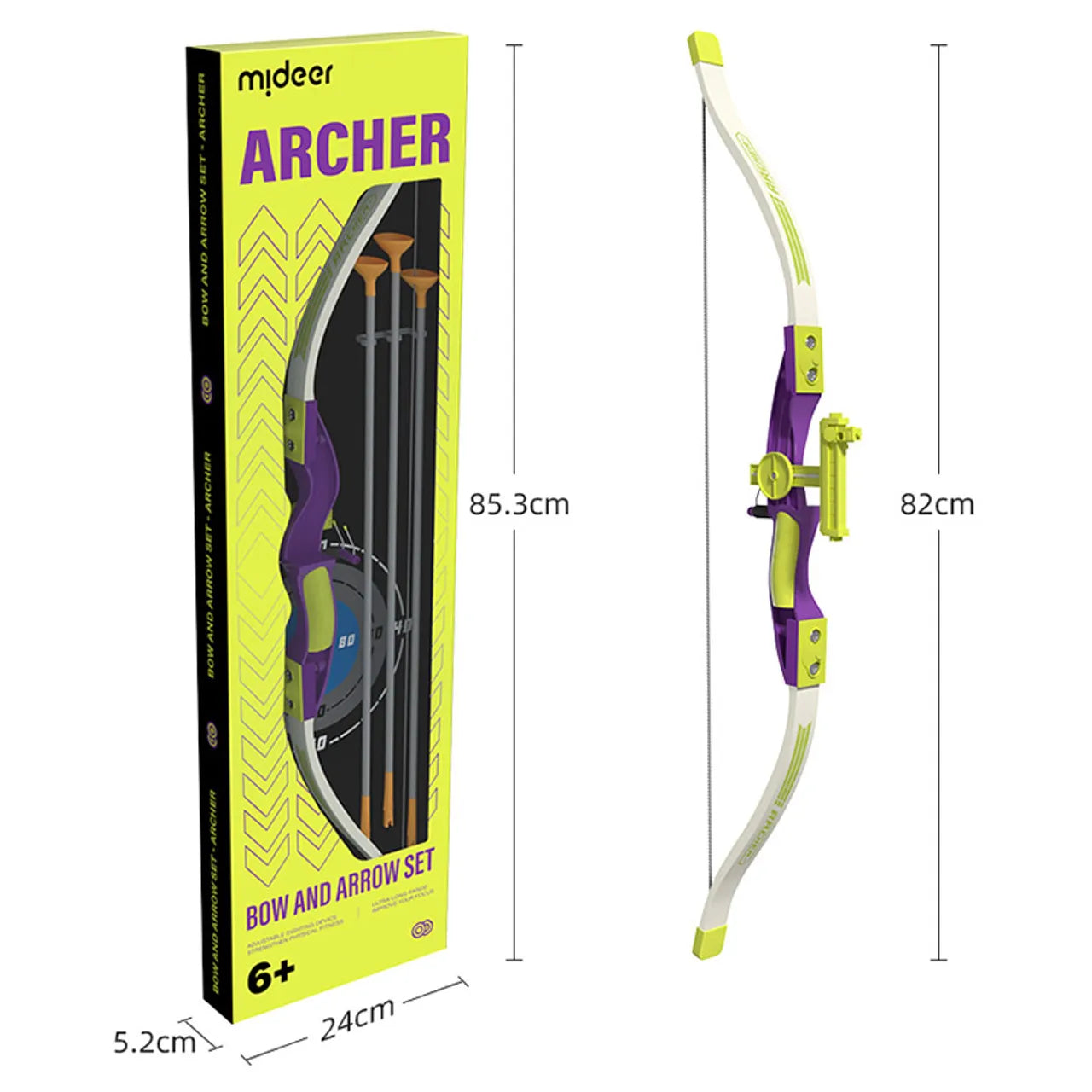 Mideer Kid Archer Set Green Age 6+