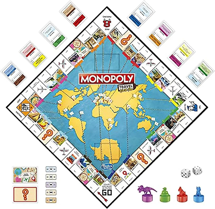 Monopoly World Tour Board Game