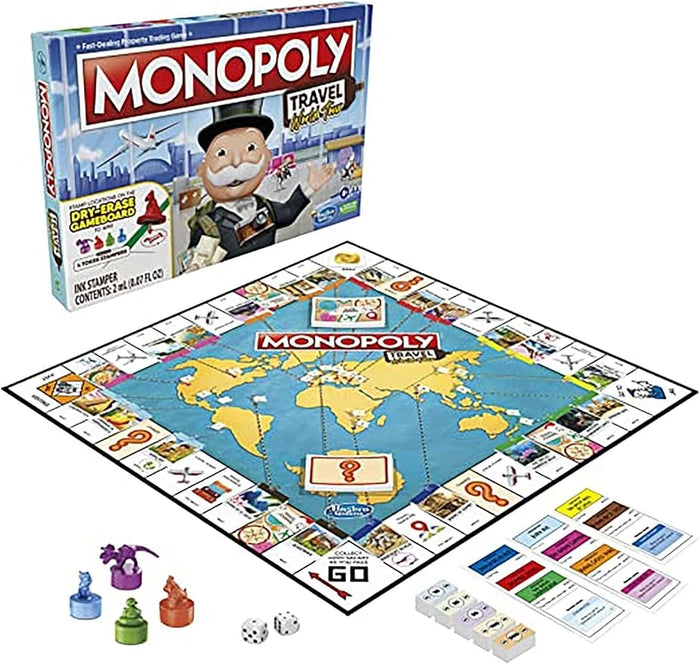Monopoly World Tour Board Game