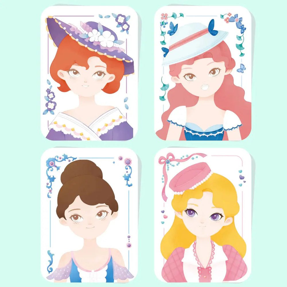 Mideer Make Up Manual Lady Tea Party Arts & Crafts Book