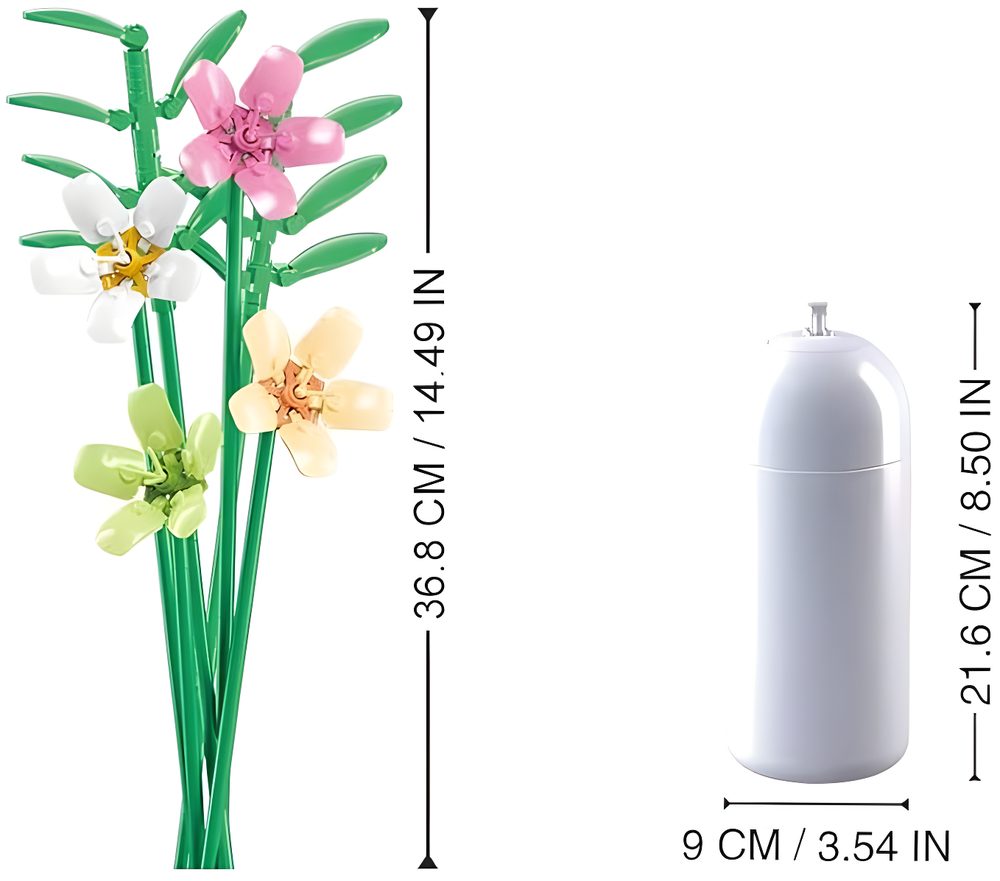 Sluban Pleyerid Freesia Building Blocks