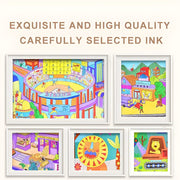 Mideer Washable Marker Small Tip 48 Colours