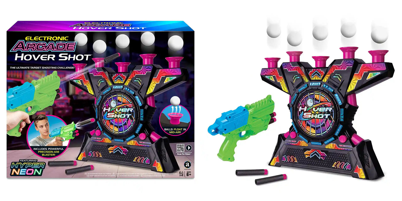 Ambassador Electronic Arcade Hover Shot Hyper Neon Series