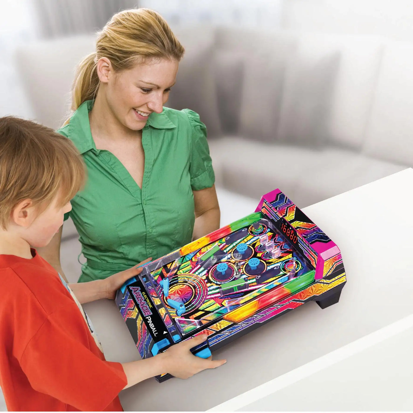 Ambassador Electronic Arcade Pinball Hyper Neon Series