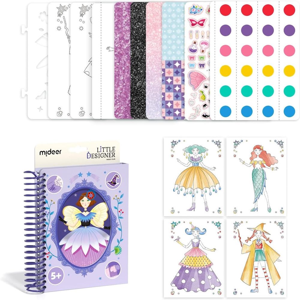 Mideer Little Designer Magic Club Arts & Crafts Book